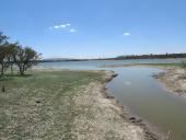 dam in Lagos de Moreno, Río Verde drainage, 2017